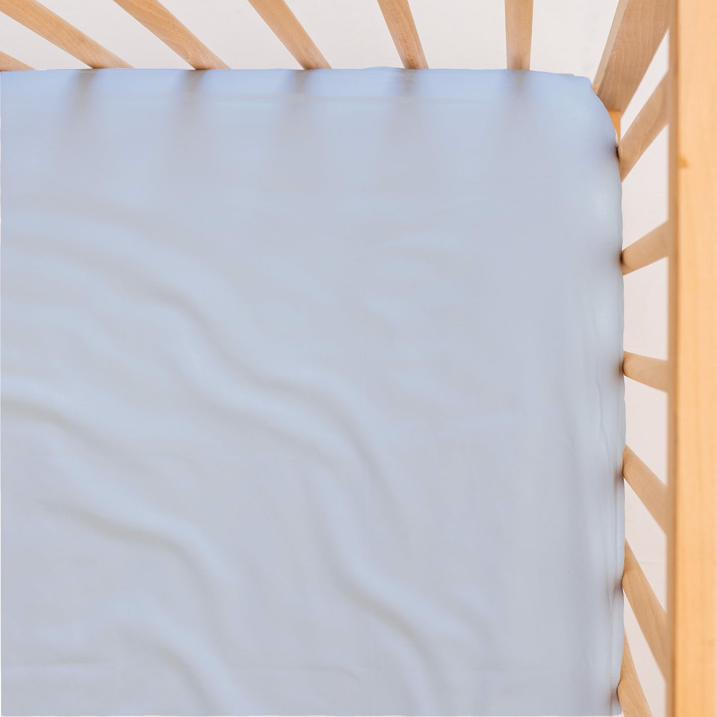 Cot Waterproof Sheet - Sky Blue