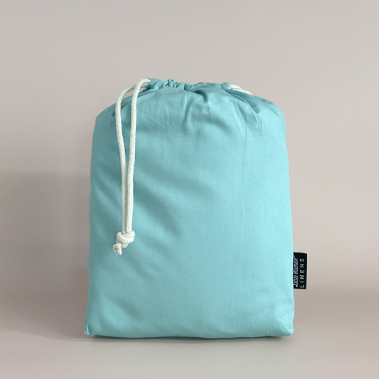Mini Cot Waterproof Sheet - Teal