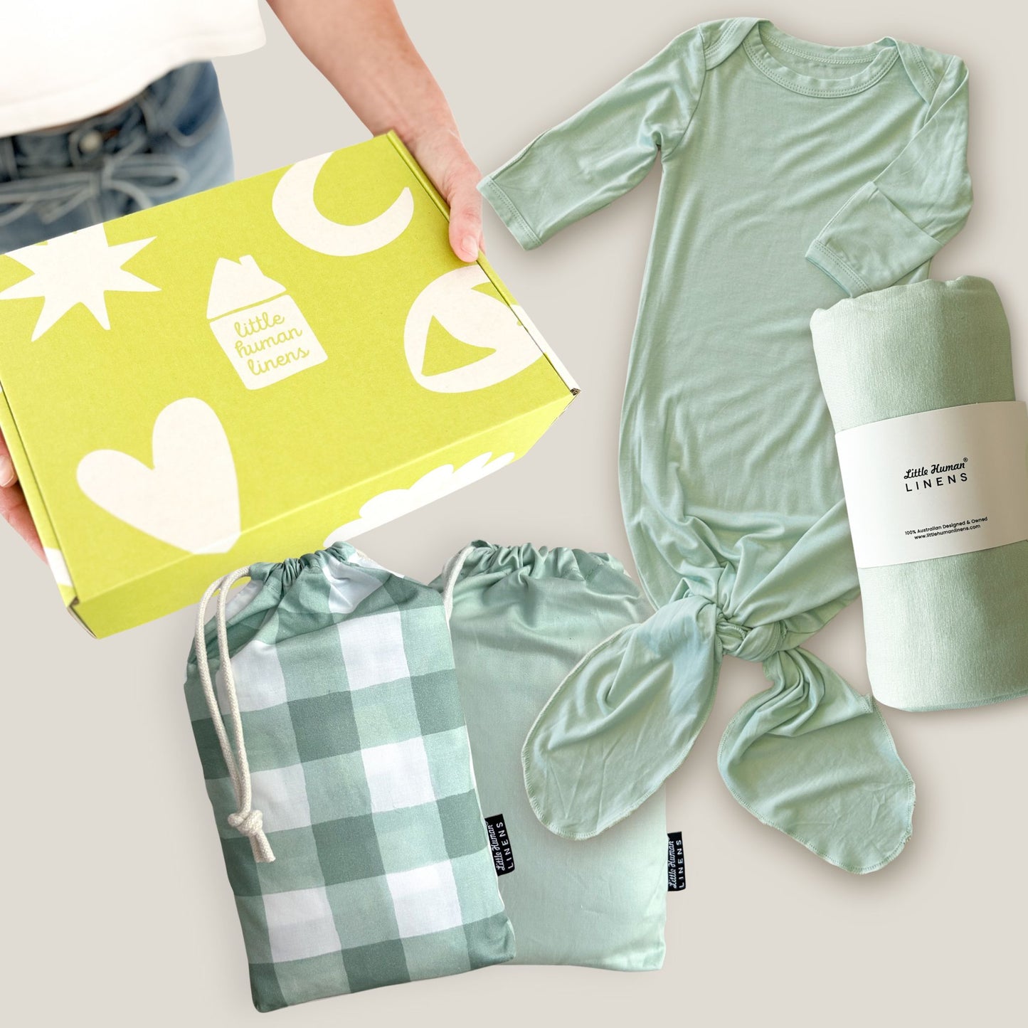 Newborn Essentials Bundle - Green