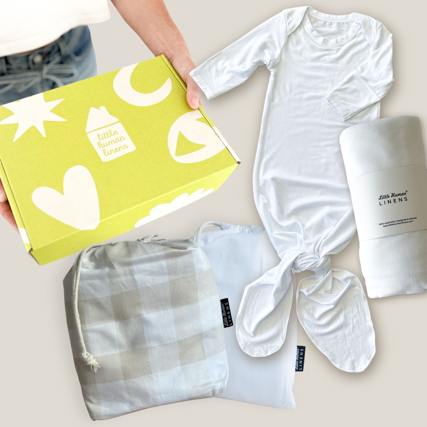 Newborn Essentials Bundle - White