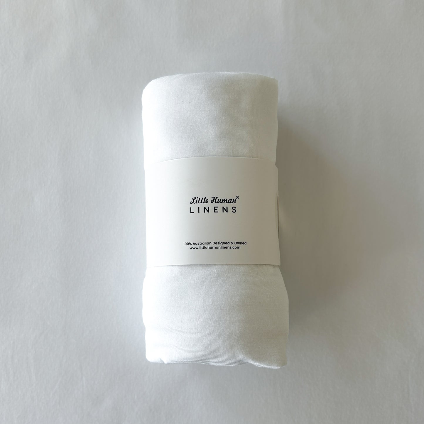 Jersey Swaddle - Brilliant White