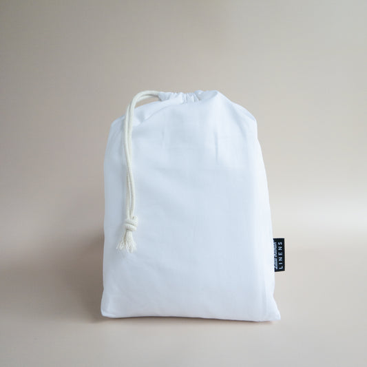 Co-Sleeper Bassinet / Change Pad Waterproof Sheet - Brilliant White