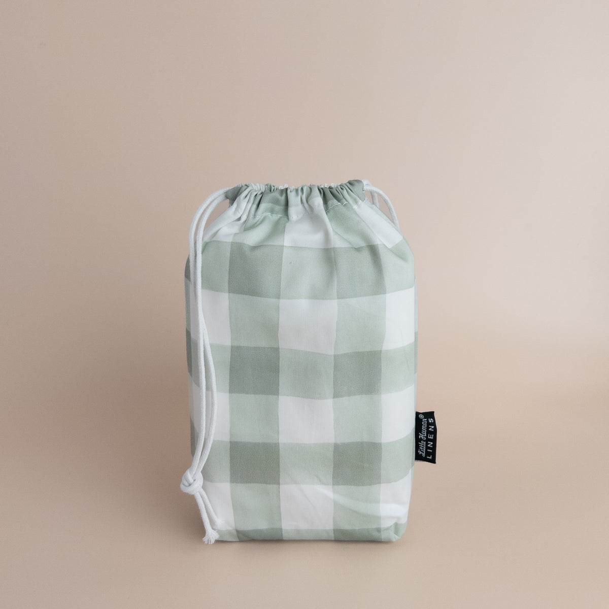 Waterproof Co-Sleeper / Change Pad Sheet | Green Gingham – Little Human ...