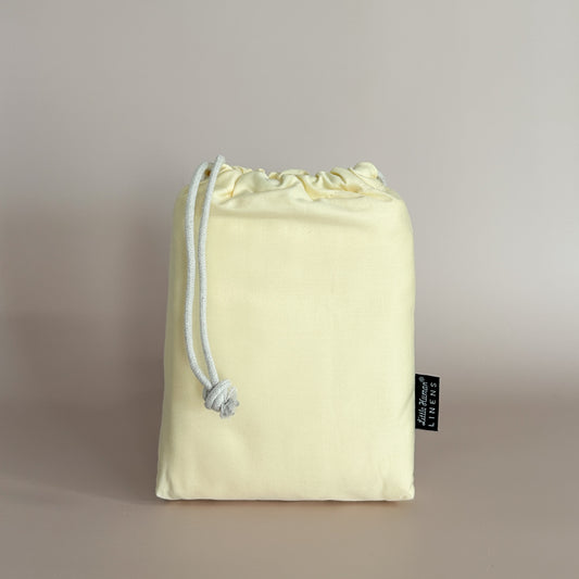 Co-Sleeper Bassinet / Change Pad Waterproof Sheet - Limoncello