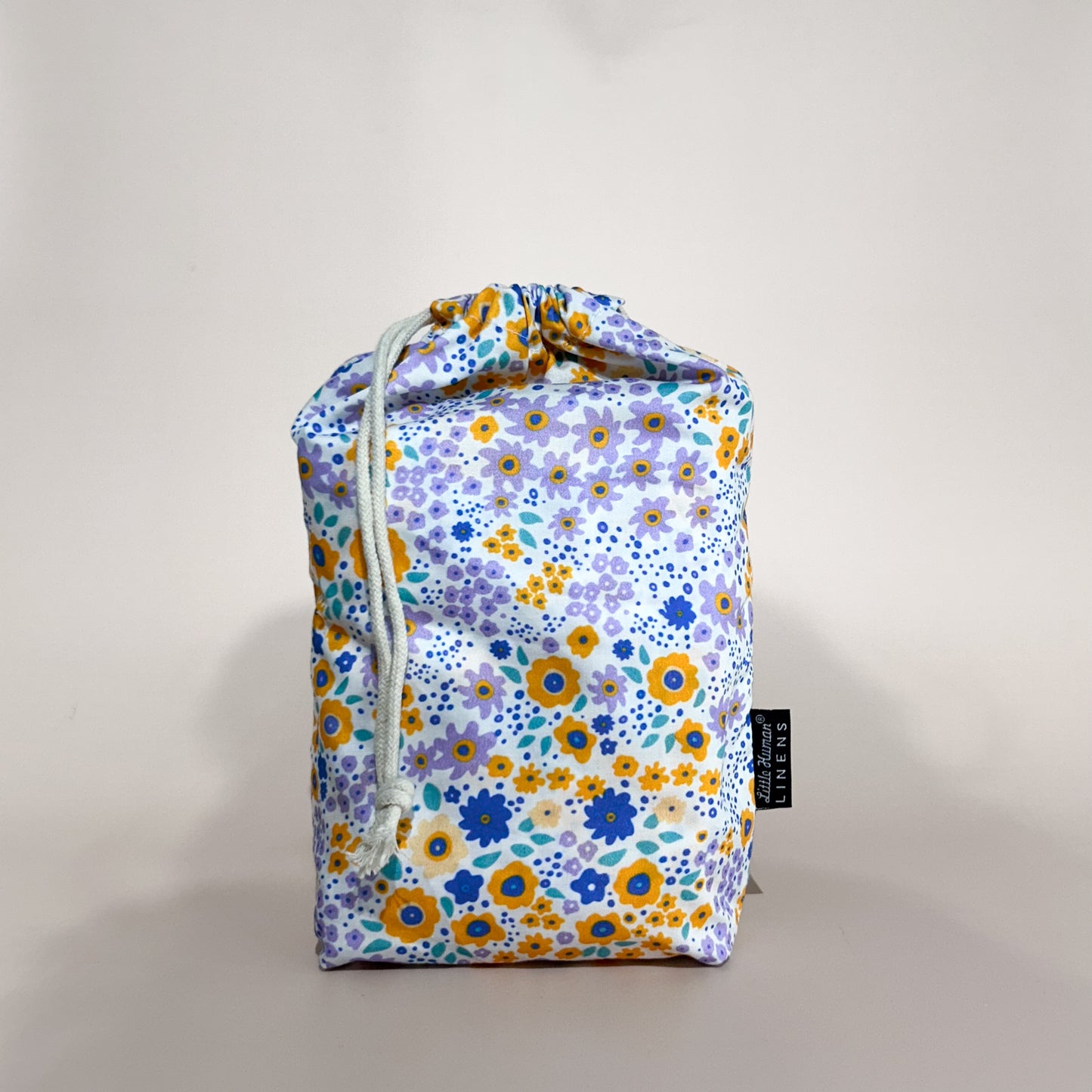 Co-Sleeper Bassinet / Change Pad Waterproof Sheet - Summer Flowers