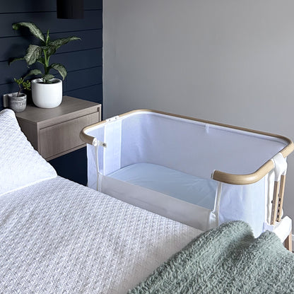 Co-Sleeper Bassinet / Change Pad Waterproof Sheet - Sky Blue