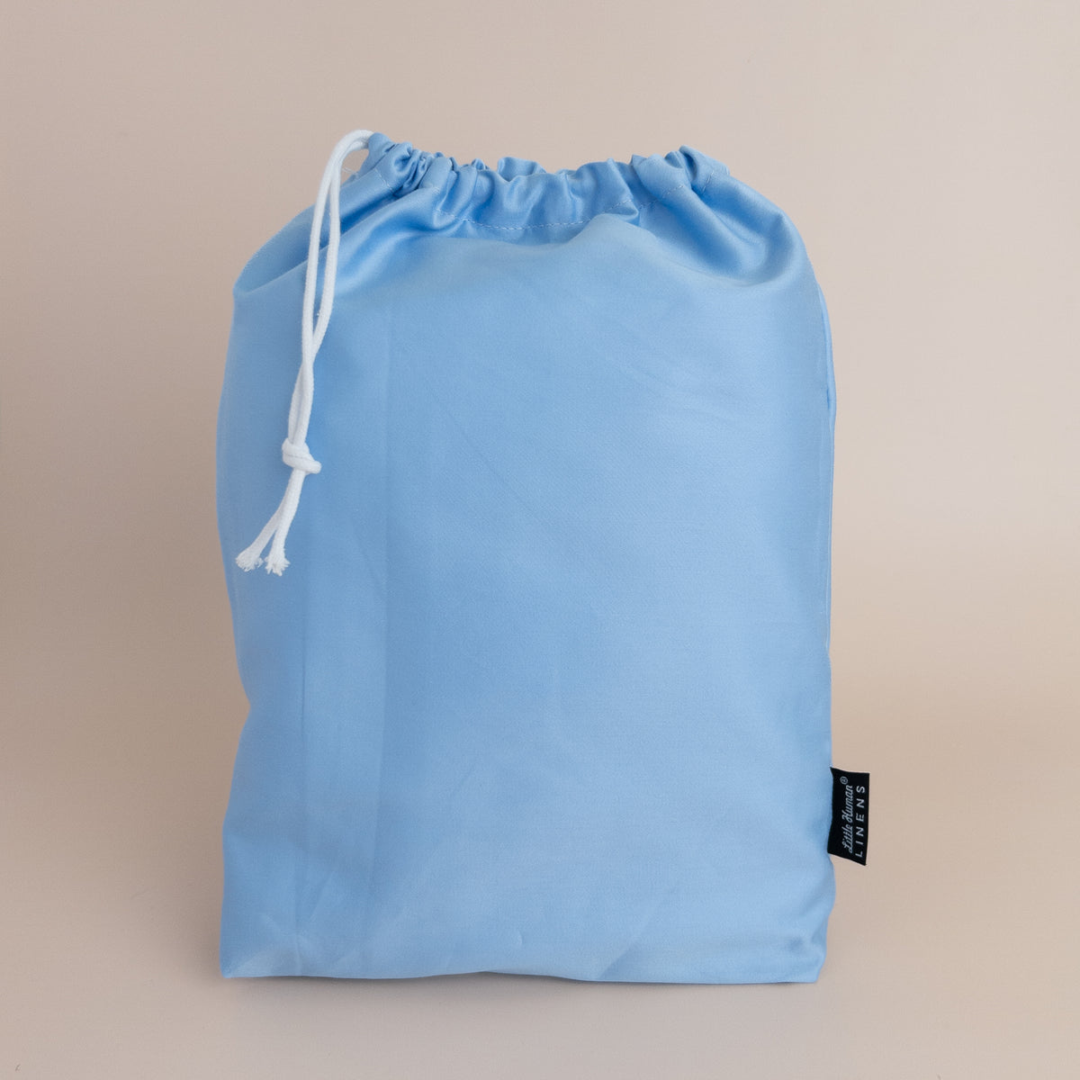 European / Large Cot Waterproof Sheet - Dusty Blue