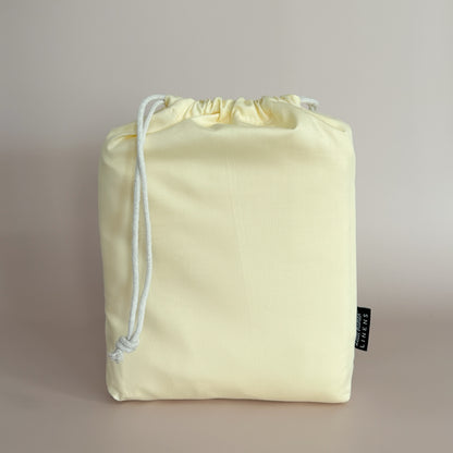Mini Cot Waterproof Sheet - Limoncello