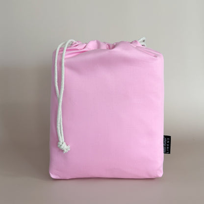 Mini Cot Waterproof Sheet - Pink