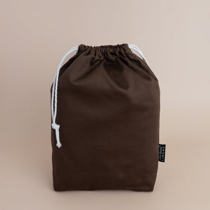 Mini Cot Waterproof Sheet - Espresso Brown
