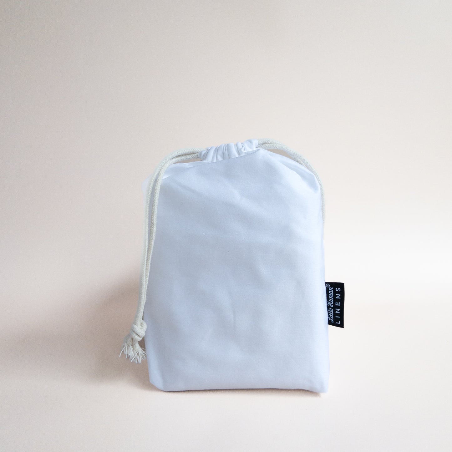 Small Bassinet Waterproof Sheet - Brilliant White