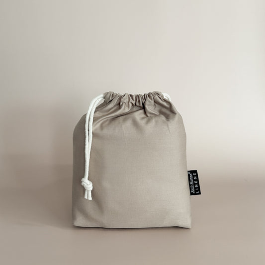 Small Bassinet Waterproof Sheet - Mocha