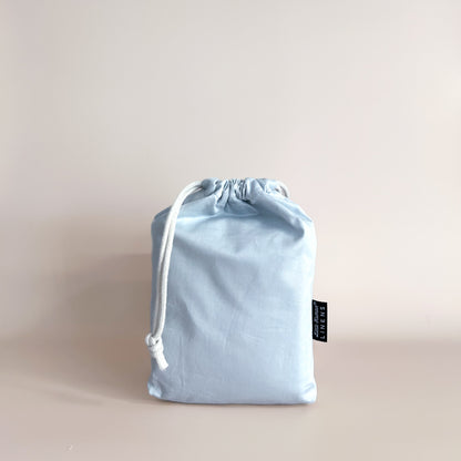 Small Bassinet Waterproof Sheet - Sky Blue