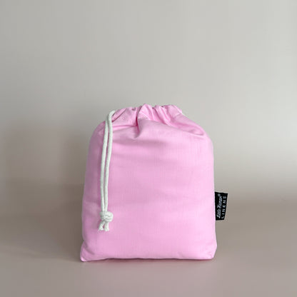 Small Bassinet Waterproof Sheet - Pink