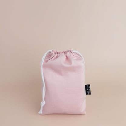 Small Bassinet Waterproof Sheet - Blush Pink