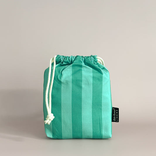 Small Bassinet Waterproof Sheet - Mint Candy