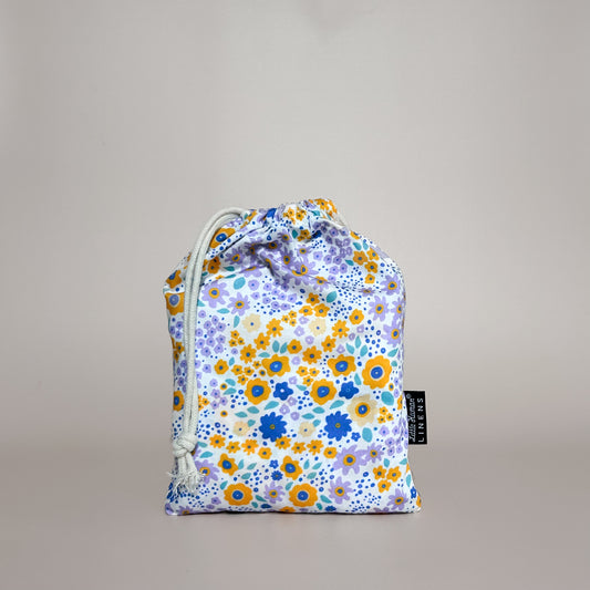 Small Bassinet Waterproof Sheet - Summer Flowers