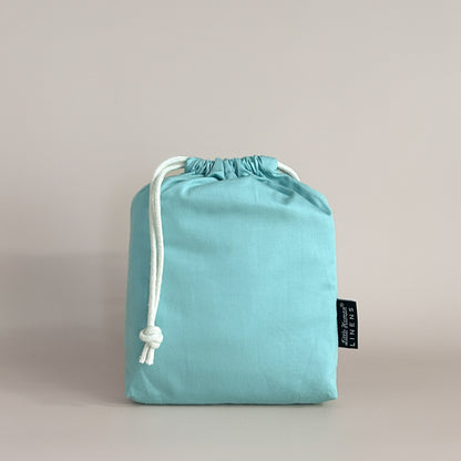 Small Bassinet Waterproof Sheet - Teal