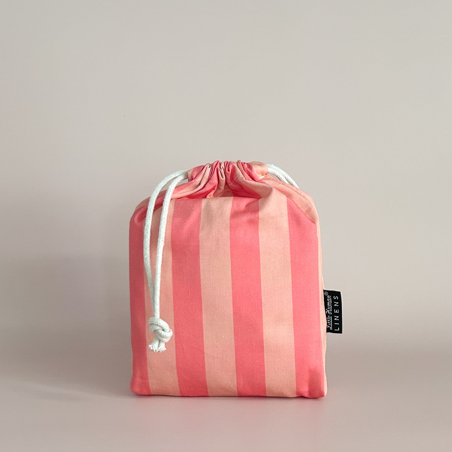 Small Bassinet Waterproof Sheet - Peach Candy