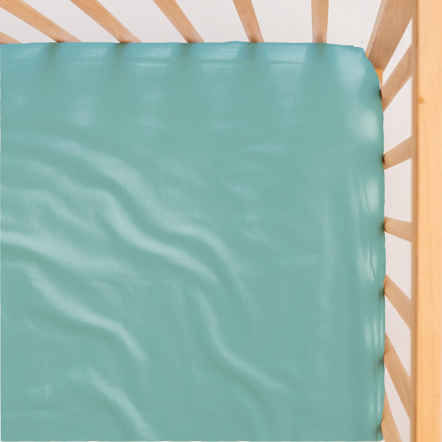 Cot Waterproof Sheet - Teal