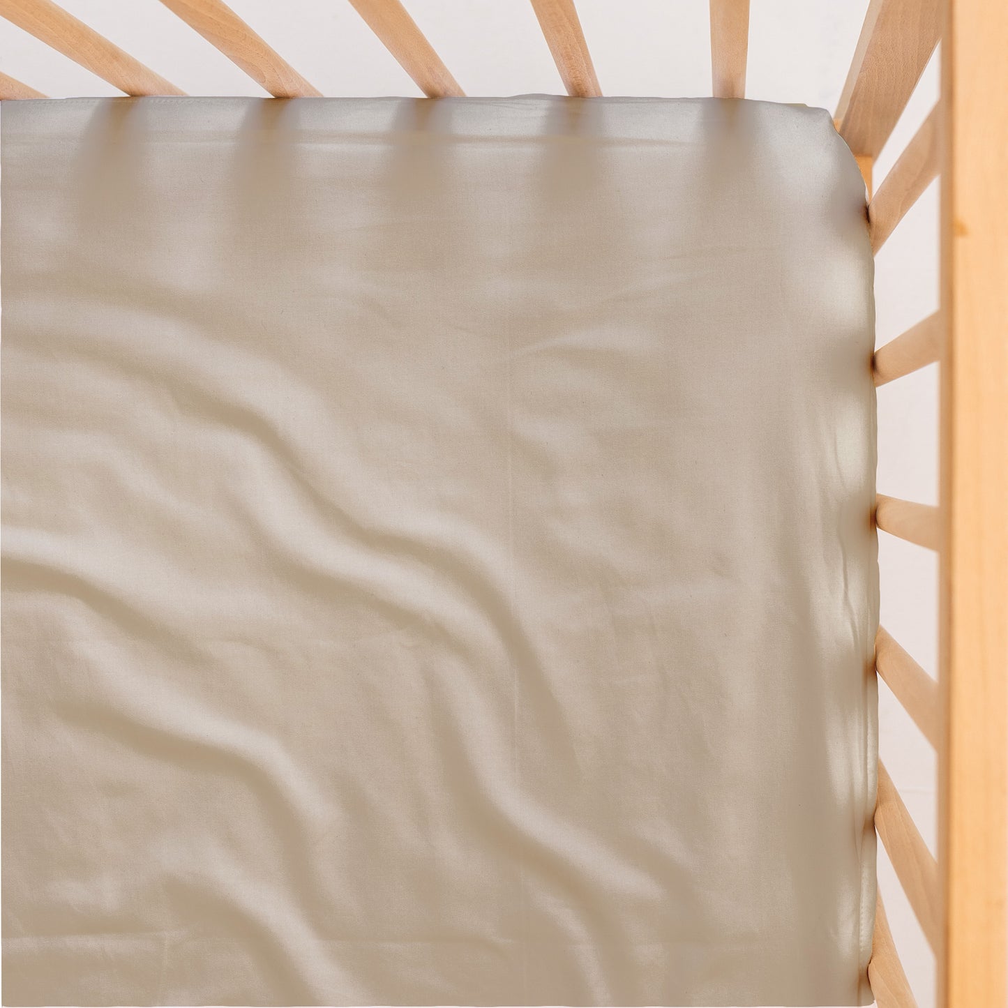 Cot Waterproof Sheet - Mocha