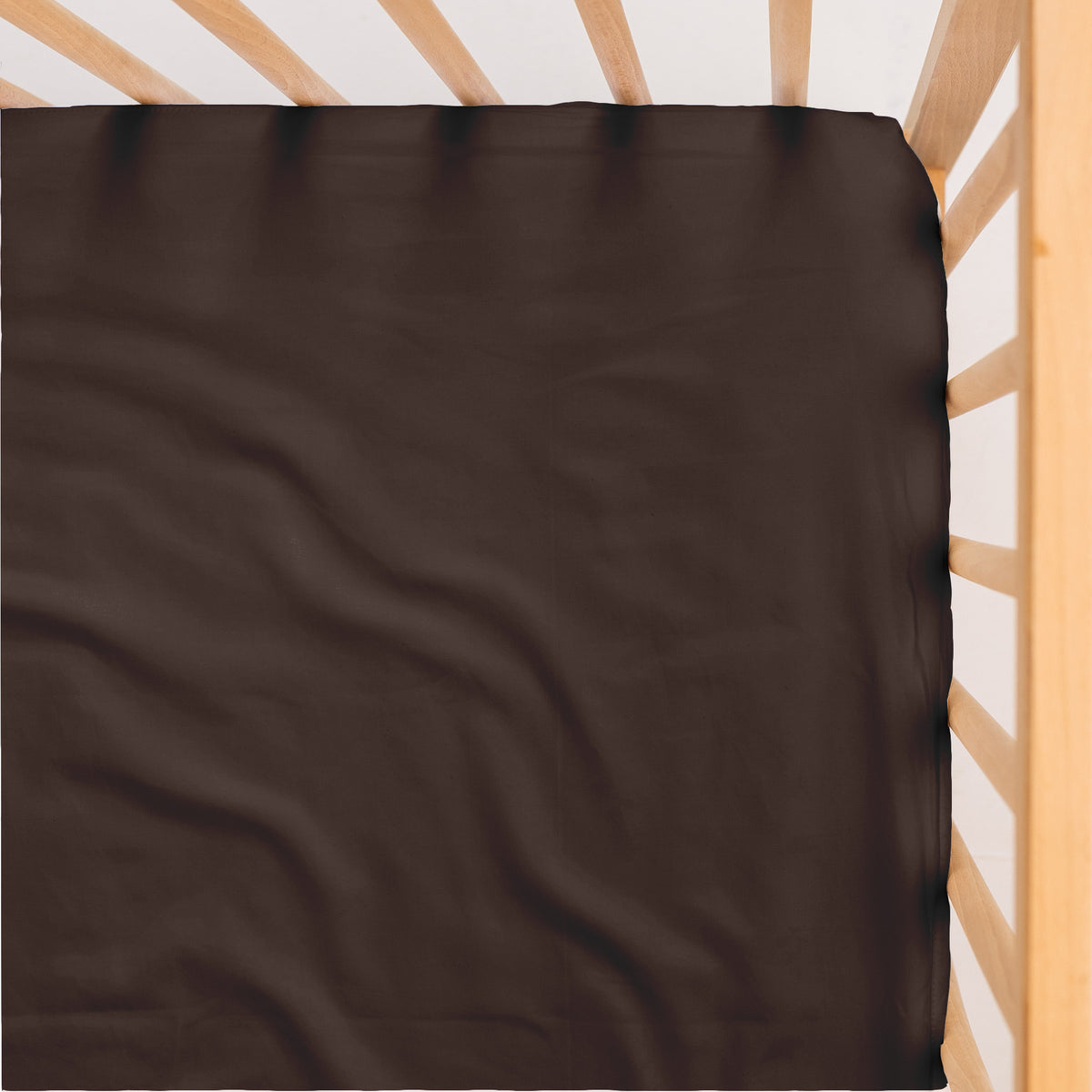 Cot Waterproof Sheet - Espresso Brown