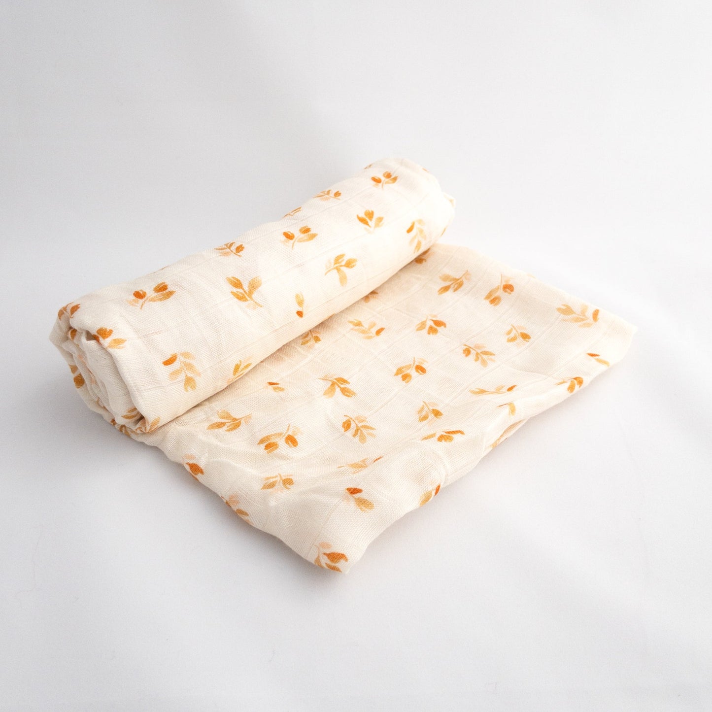 Bamboo Swaddle - Ivory Chai - Little Human Linens