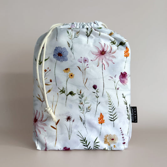 Mini Cot Waterproof Sheet - Wildflower - Little Human Linens