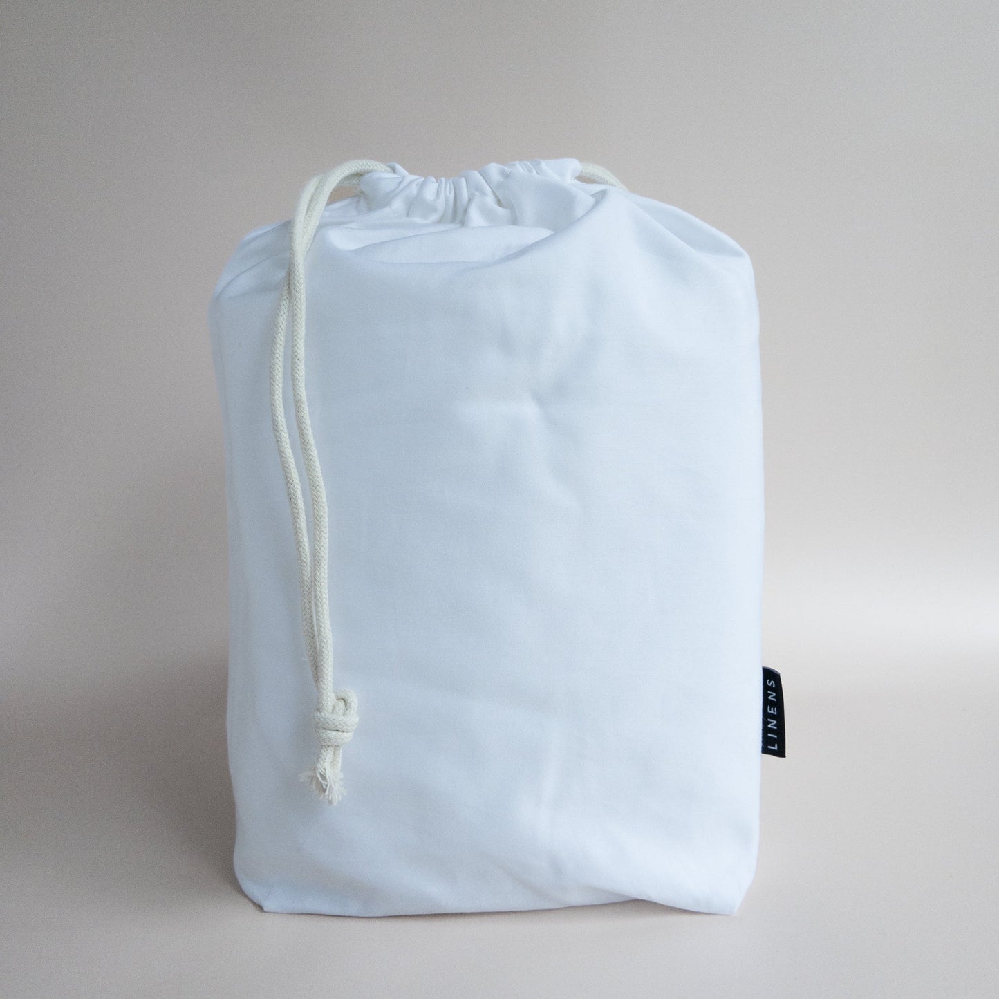 Mini Cot Waterproof Sheet - Brilliant White - Little Human Linens