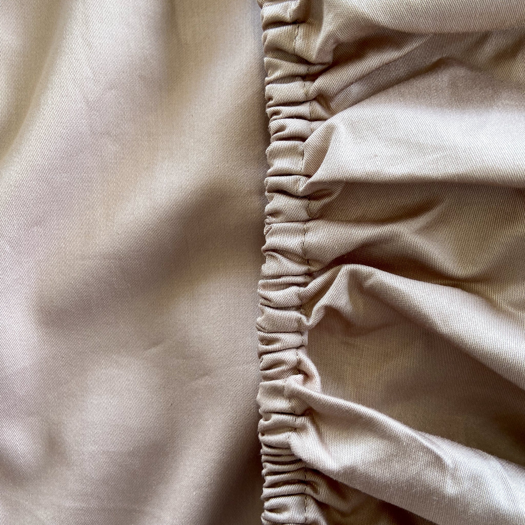 Mini Cot Waterproof Sheet Iced Chocolate
