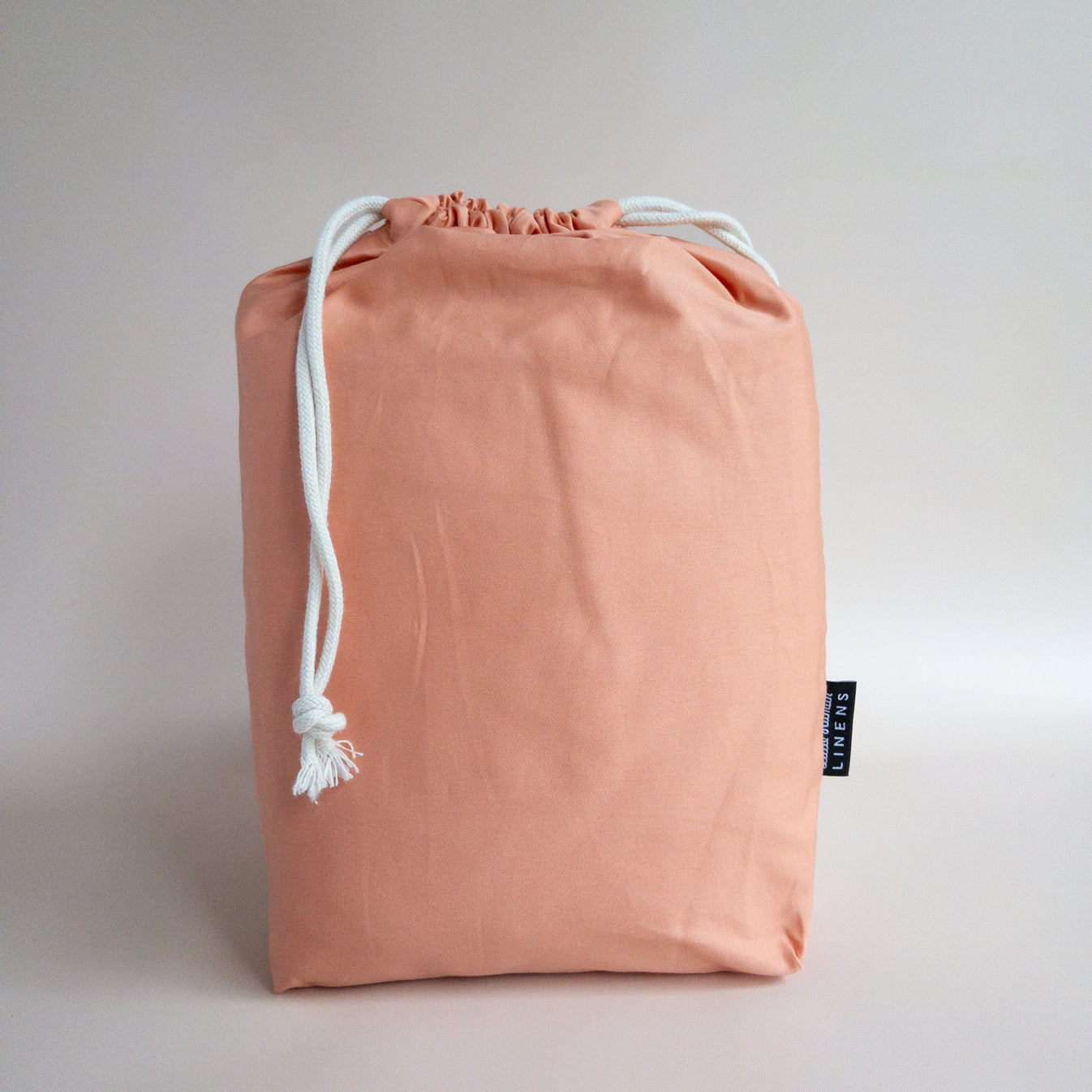 Waterproof Mini Cot / Travel Cot Sheet Terracotta Little Human Linens